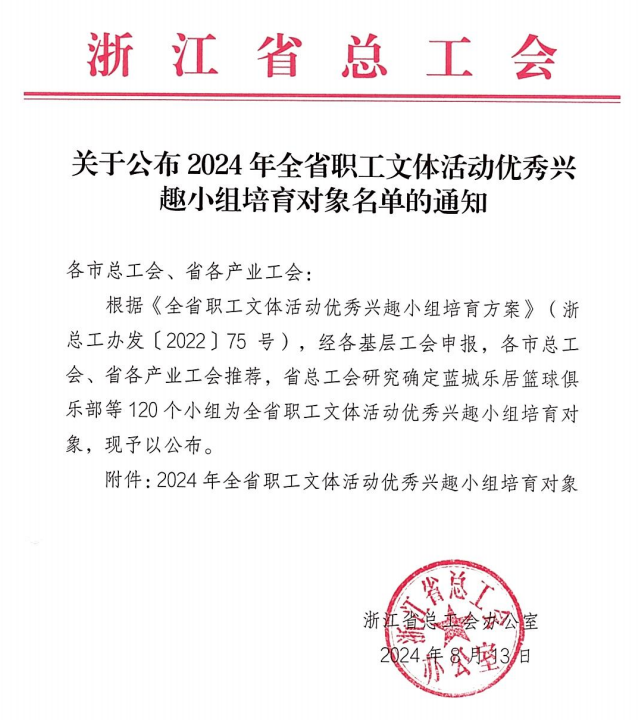 “川源之声”读书会获评2024年浙江省职工文体活动优秀兴趣小组培育对象