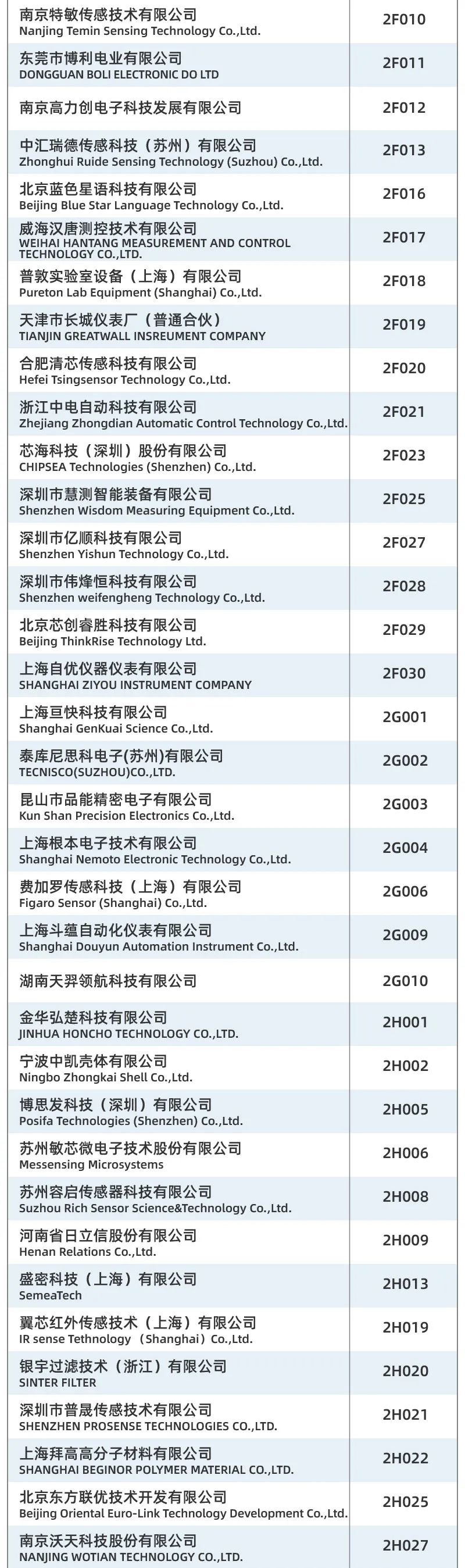 重磅发布丨SENSOR CHINA展商名单公布，四大亮点助你提前探营全球天花板级传感大展！